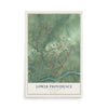 Map of Lower Providence, Pennsylvania, 12 x 18 inch unframed archival matte print
