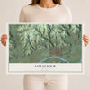 Map of Loyalsock, Pennsylvania, 12 x 18 inch unframed archival matte print