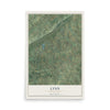 Map of Lynn, Pennsylvania, 12 x 18 inch unframed archival matte print