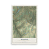 Map of Madison, Lackawanna County, Pennsylvania, 12 x 18 inch unframed archival matte print