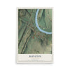 Map of Mapleton, Pennsylvania, 12 x 18 inch unframed archival matte print