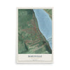 Map of Marysville, Pennsylvania, 12 x 18 inch unframed archival matte print