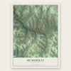 McMurray, Pennsylvania map print, the full design