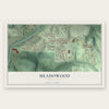 Meadowood, Pennsylvania map print, the full design