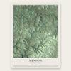 Mendon, Pennsylvania map print, the full design