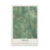 Map of Mercer, Butler County, Pennsylvania, 12 x 18 inch unframed archival matte print