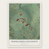 Misericordia University, Pennsylvania map print, the full design
