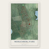 Muhlenberg Park, Pennsylvania map print, the full design