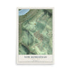 Map of New Homestead, Pennsylvania, 12 x 18 inch unframed archival matte print