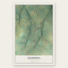 Numidia, Pennsylvania map print, the full design