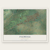 Palmdale, Pennsylvania map print, the full design