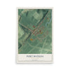 Map of Port Matilda, Pennsylvania, 12 x 18 inch unframed archival matte print