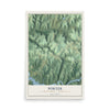 Map of Porter, Jefferson County, Pennsylvania, 12 x 18 inch unframed archival matte print