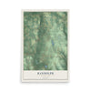 Map of Randolph, Pennsylvania, 12 x 18 inch unframed archival matte print