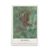 Map of Reading, Berks County, Pennsylvania, 12 x 18 inch unframed archival matte print
