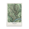 Map of Shaler, Pennsylvania, 12 x 18 inch unframed archival matte print