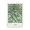 Map of Smith, Pennsylvania, 12 x 18 inch unframed archival matte print