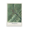 Map of Smithfield, Huntingdon County, Pennsylvania, 12 x 18 inch unframed archival matte print