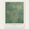 Spring Drive Mobile Home Park, Pennsylvania map print, the full design