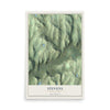 Map of Stevens, Pennsylvania, 12 x 18 inch unframed archival matte print