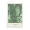 Map of Taylor, Lawrence County, Pennsylvania, 12 x 18 inch unframed archival matte print