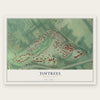 Toftrees, Pennsylvania map print, the full design