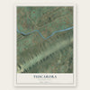 Tuscarora, Turbett Township, Juniata County, Pennsylvania map print, the full design