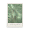 Map of Upper Pottsgrove, Pennsylvania, 12 x 18 inch unframed archival matte print