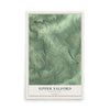 Map of Upper Salford, Pennsylvania, 12 x 18 inch unframed archival matte print