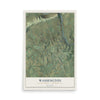 Map of Washington, Lehigh County, Pennsylvania, 12 x 18 inch unframed archival matte print