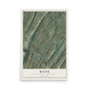Map of Wayne, Mifflin County, Pennsylvania, 12 x 18 inch unframed archival matte print