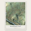 Weissport East, Pennsylvania map print, the full design