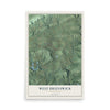 Map of West Brunswick, Pennsylvania, 12 x 18 inch unframed archival matte print