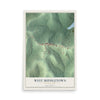 Map of West Middletown, Pennsylvania, 12 x 18 inch unframed archival matte print