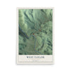Map of West Taylor, Pennsylvania, 12 x 18 inch unframed archival matte print