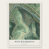 West Wilmerding, Pennsylvania map print, the full design