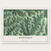Wind Ridge, Pennsylvania map print, the full design