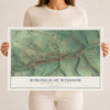 Map of the Borough of Windsor, York County, Pennsylvania, 12 x 18 inch unframed archival matte print