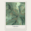 Yarnell, Pennsylvania map print, the full design