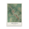 Map of York Springs, Pennsylvania, 12 x 18 inch unframed archival matte print