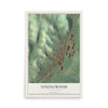 Map of Youngwood, Pennsylvania, 12 x 18 inch unframed archival matte print