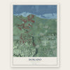 Dorado, Puerto Rico map print, the full design