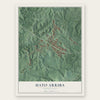 Hato Arriba, Puerto Rico map print, the full design