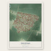 Ingenio, Puerto Rico map print, the full design