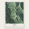 Tibes, Puerto Rico map print, the full design