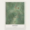 Buford, South Carolina map print, the full design