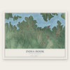 India Hook, South Carolina map print, the full design
