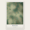 Wisacky, South Carolina map print, the full design