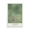 Map of Alcester, South Dakota, 12 x 18 inch unframed archival matte print
