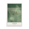 Map of Andover, South Dakota, 12 x 18 inch unframed archival matte print